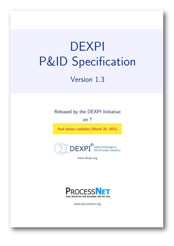 DEXPI Specification 1.3 Final Release Candidate